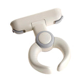 Maxbell Baby Bath Stand Ergonomical Bath Standing Support for Tub Boys Girls Newborn Gray