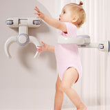 Maxbell Baby Bath Stand Ergonomical Bath Standing Support for Tub Boys Girls Newborn Gray