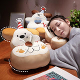 Maxbell Office Desk Napping Pillow Versatile Sleeping Pillow for Travel Bedroom Sofa YellowEar No Blanket