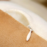 Maxbell Office Desk Napping Pillow Versatile Sleeping Pillow for Travel Bedroom Sofa YellowEar No Blanket