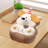 Maxbell Office Desk Napping Pillow Versatile Sleeping Pillow for Travel Bedroom Sofa YellowEar No Blanket