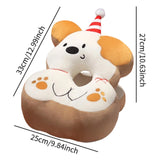 Maxbell Office Desk Napping Pillow Versatile Sleeping Pillow for Travel Bedroom Sofa YellowEarwithBlanket