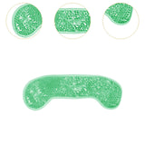 Maxbell Eye Ice Pack Treat Dark Circles Breathable Itchy Dry Eyes Gel Beads Eye Mask green