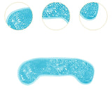 Maxbell Eye Ice Pack Treat Dark Circles Breathable Itchy Dry Eyes Gel Beads Eye Mask blue