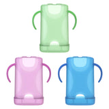 Maxbell Squeeze Pouch Holder Easy Grip for Drink Juice Boxes Juice Bags green