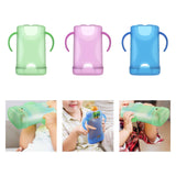 Maxbell Squeeze Pouch Holder Easy Grip for Drink Juice Boxes Juice Bags green