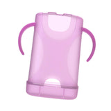 Maxbell Squeeze Pouch Holder Easy Grip for Drink Juice Boxes Juice Bags violet