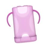 Maxbell Squeeze Pouch Holder Easy Grip for Drink Juice Boxes Juice Bags violet