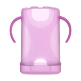 Maxbell Squeeze Pouch Holder Easy Grip for Drink Juice Boxes Juice Bags violet