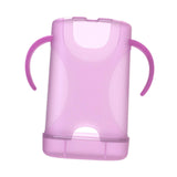 Maxbell Squeeze Pouch Holder Easy Grip for Drink Juice Boxes Juice Bags violet