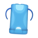 Maxbell Squeeze Pouch Holder Easy Grip for Drink Juice Boxes Juice Bags blue