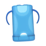 Maxbell Squeeze Pouch Holder Easy Grip for Drink Juice Boxes Juice Bags blue