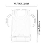 Maxbell Squeeze Pouch Holder Easy Grip for Drink Juice Boxes Juice Bags blue