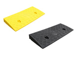 Maxbell Roadside Slope Pad Household Threshold Ramp Pad for Auto Wheelchair Sidewalk Yellow