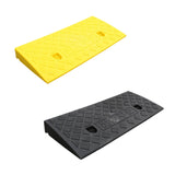 Maxbell Roadside Slope Pad Household Threshold Ramp Pad for Auto Wheelchair Sidewalk Yellow