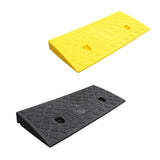 Maxbell Roadside Slope Pad Household Threshold Ramp Pad for Auto Wheelchair Sidewalk Yellow