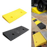Maxbell Roadside Slope Pad Household Threshold Ramp Pad for Auto Wheelchair Sidewalk Yellow