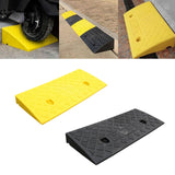 Maxbell Roadside Slope Pad Household Threshold Ramp Pad for Auto Wheelchair Sidewalk Yellow