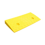 Maxbell Roadside Slope Pad Household Threshold Ramp Pad for Auto Wheelchair Sidewalk Yellow
