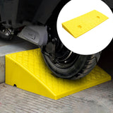 Maxbell Roadside Slope Pad Household Threshold Ramp Pad for Auto Wheelchair Sidewalk Yellow
