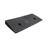 Maxbell Roadside Slope Pad Household Threshold Ramp Pad for Auto Wheelchair Sidewalk Black
