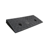 Maxbell Roadside Slope Pad Household Threshold Ramp Pad for Auto Wheelchair Sidewalk Black