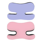 Maxbell Beauty Sleep Pillow Breathable for Back and Side Sleepers Unique Memory Foam Pink Green