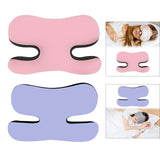 Maxbell Beauty Sleep Pillow Breathable for Back and Side Sleepers Unique Memory Foam Pink Green