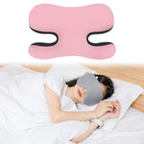 Maxbell Beauty Sleep Pillow Breathable for Back and Side Sleepers Unique Memory Foam Pink Green