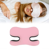 Maxbell Beauty Sleep Pillow Breathable for Back and Side Sleepers Unique Memory Foam Pink Green