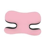 Maxbell Beauty Sleep Pillow Breathable for Back and Side Sleepers Unique Memory Foam Pink Green