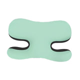 Maxbell Beauty Sleep Pillow Breathable for Back and Side Sleepers Unique Memory Foam Pink Green