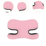 Maxbell Beauty Sleep Pillow Breathable for Back and Side Sleepers Unique Memory Foam Pink Green