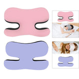 Maxbell Beauty Sleep Pillow Breathable for Back and Side Sleepers Unique Memory Foam Pink Green