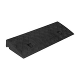 Maxbell Driveway Curb Ramp Wear Resistant Roadside Slope Pad for Auto Motorcycle Rvs Black