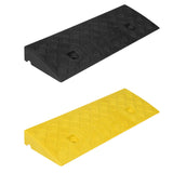Maxbell Driveway Curb Ramp Wear Resistant Roadside Slope Pad for Auto Motorcycle Rvs Black