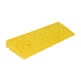 Maxbell Driveway Curb Ramp Wear Resistant Roadside Slope Pad for Auto Motorcycle Rvs Yellow