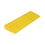 Maxbell Driveway Curb Ramp Wear Resistant Roadside Slope Pad for Auto Motorcycle Rvs Yellow