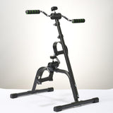 Maxbell Bike Pedal Exerciser for Seniors Elderly Black Hand Arm Leg Exercise Peddler