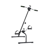 Maxbell Bike Pedal Exerciser for Seniors Elderly Black Hand Arm Leg Exercise Peddler
