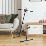 Maxbell Bike Pedal Exerciser for Seniors Elderly Black Hand Arm Leg Exercise Peddler