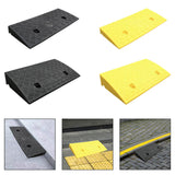 Maxbell Curb Ramp AntiSlip Easy to Use Roadside Slope Pad for Trailers Driveway Cars Black 50cmx22cmx5cm
