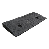 Maxbell Curb Ramp AntiSlip Easy to Use Roadside Slope Pad for Trailers Driveway Cars Black 50cmx22cmx5cm