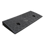 Maxbell Curb Ramp AntiSlip Easy to Use Roadside Slope Pad for Trailers Driveway Cars Black 50cmx22cmx5cm
