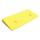 Maxbell Curb Ramp AntiSlip Easy to Use Roadside Slope Pad for Trailers Driveway Cars Yellow 50cmx22cmx5cm