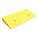 Maxbell Curb Ramp AntiSlip Easy to Use Roadside Slope Pad for Trailers Driveway Cars Yellow 50cmx22cmx5cm
