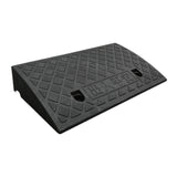 Maxbell Curb Ramp AntiSlip Easy to Use Roadside Slope Pad for Trailers Driveway Cars Black 50cmx27cmx9cm