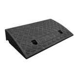Maxbell Curb Ramp AntiSlip Easy to Use Roadside Slope Pad for Trailers Driveway Cars Black 50cmx27cmx9cm