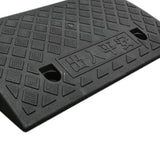 Maxbell Curb Ramp AntiSlip Easy to Use Roadside Slope Pad for Trailers Driveway Cars Black 50cmx27cmx9cm