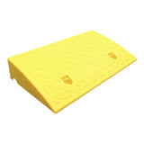 Maxbell Curb Ramp AntiSlip Easy to Use Roadside Slope Pad for Trailers Driveway Cars Yellow 50cmx27cmx9cm
